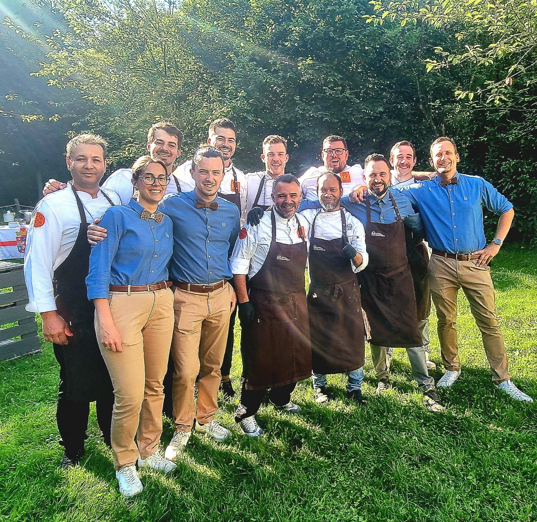 Los chefs de Almería Gastronómica que acudieron al evento.