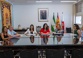 Firma del convenio.