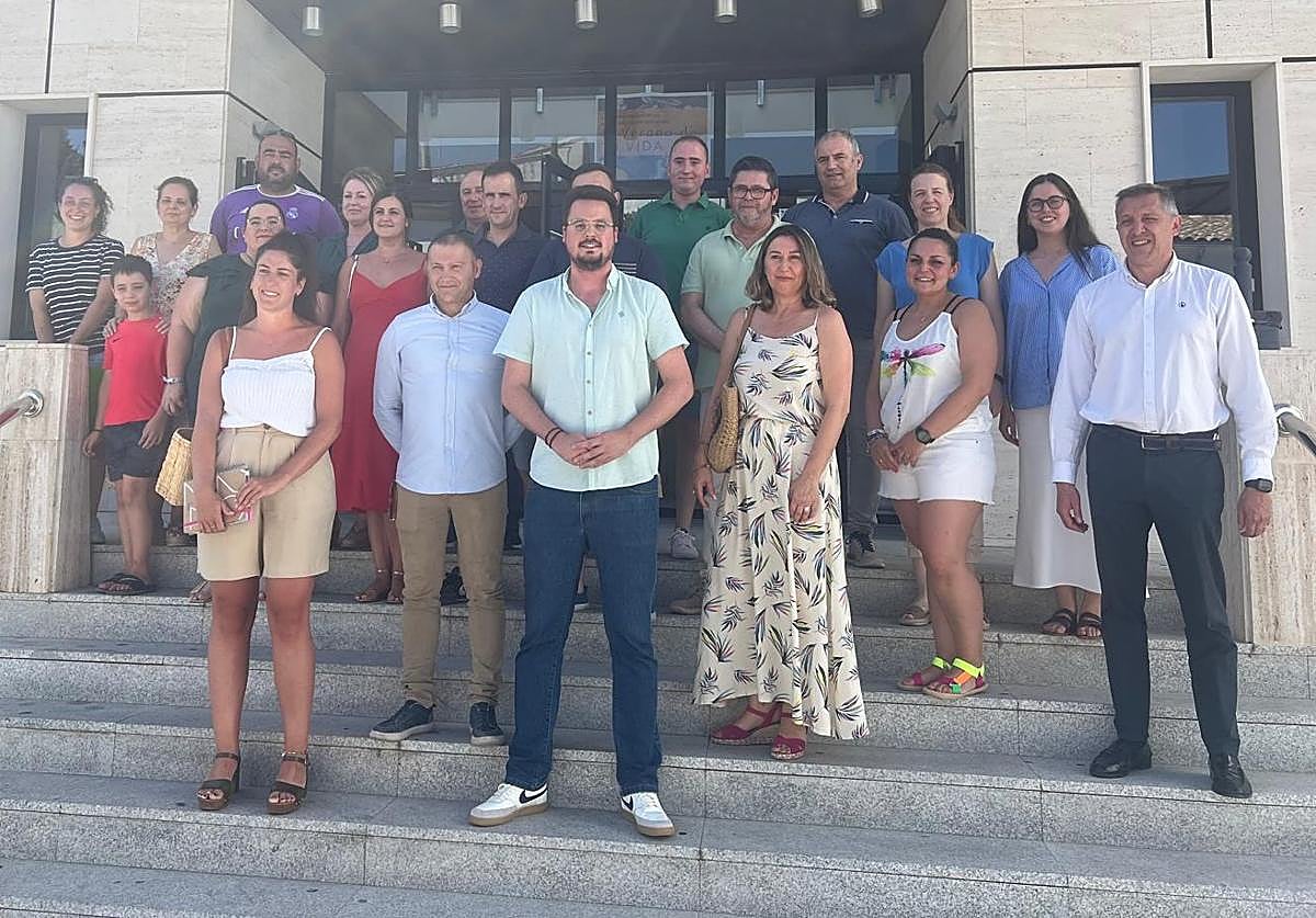 El diputado de Turismo en una de las actividades