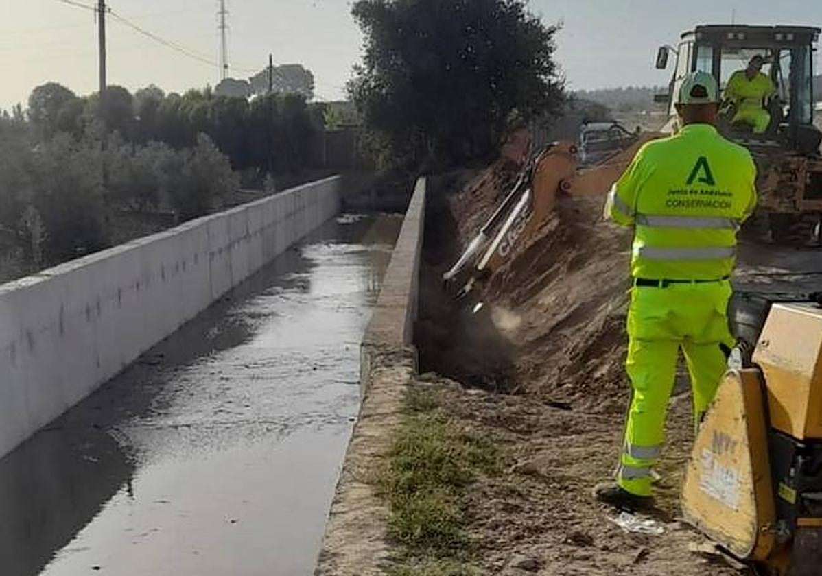 Finalizan las obras del sistema de riego de Láchar destrozado por las lluvias de abril