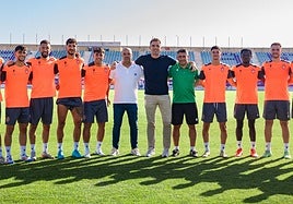 Algunos de los refuerzos del equipo