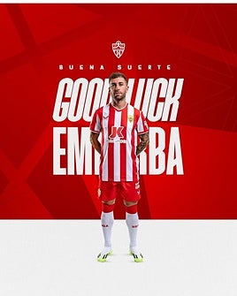 Cartel de despedida a Embarba