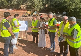 Paco Reyes en la inauguración de las obras