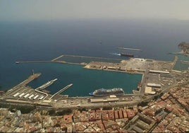 Puerto de Almería.