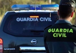 Un efectivo de la Guardia Civil.