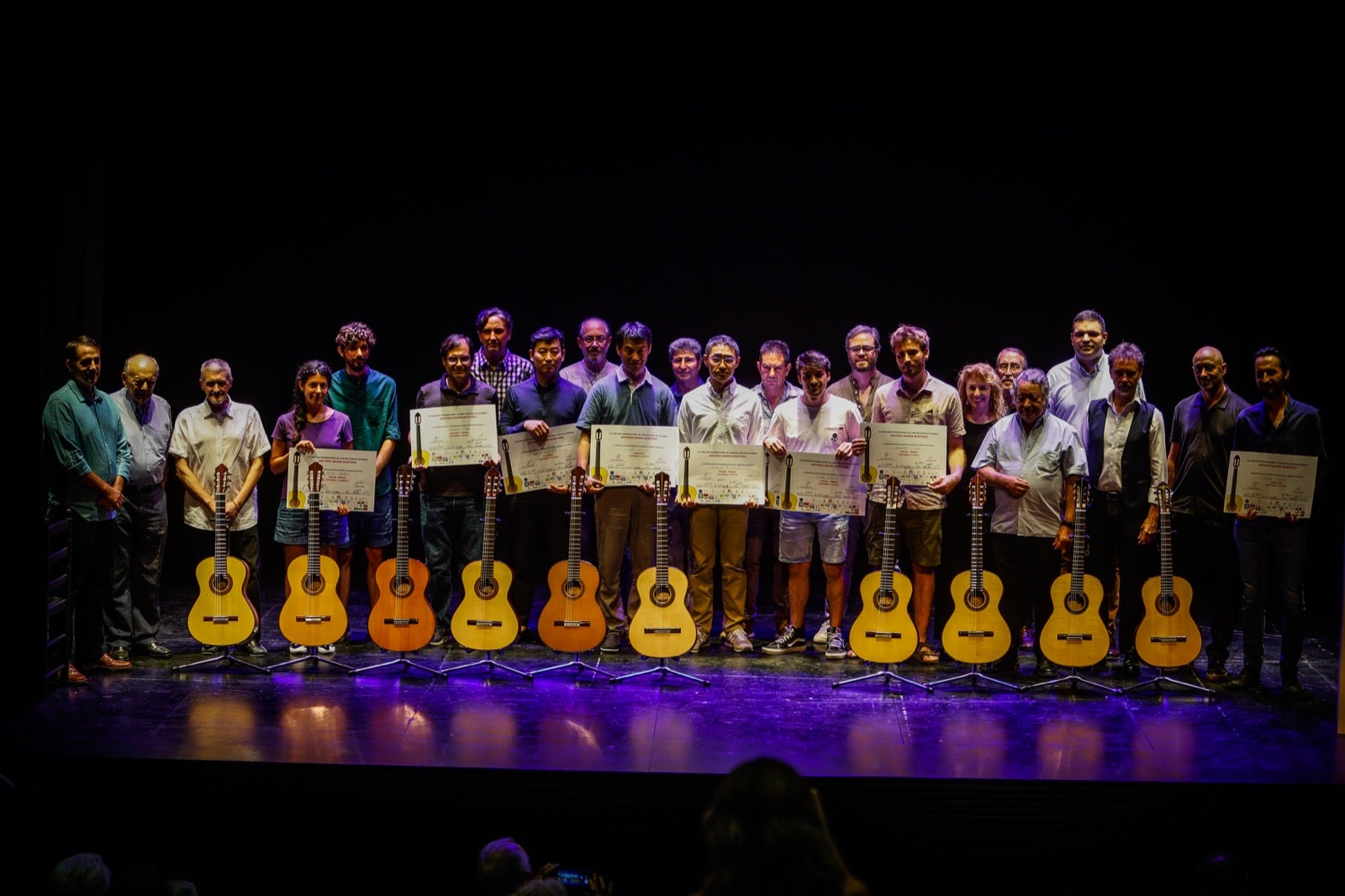 Las imágenes del concurso de guitarra Antonio Marín