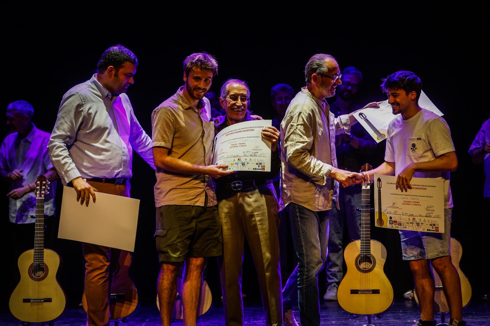 Las imágenes del concurso de guitarra Antonio Marín