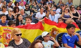 Orce ha vibrado con María Pérez.