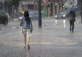 Aemet avisa de lluvias el fin de semana y explica el caso de Andalucía.