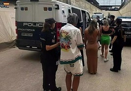 Tratan de hacerse un simpa en una cena de 12.300 euros y acaban detenidos en Ibiza.