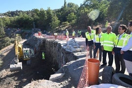 Las obras de reparación de la carretera de acceso a Capileira concluirán antes de que finalice este año