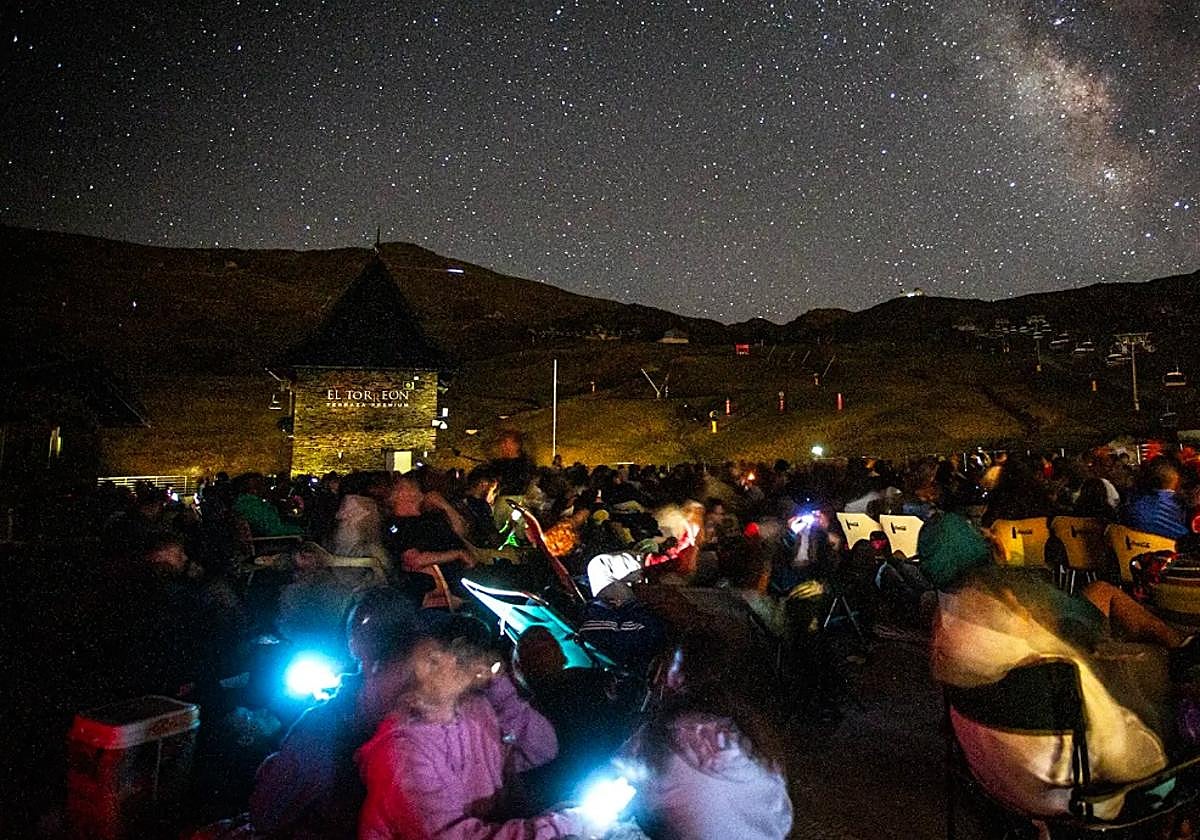 Observación de las Perseidas en Sierra Nevada.