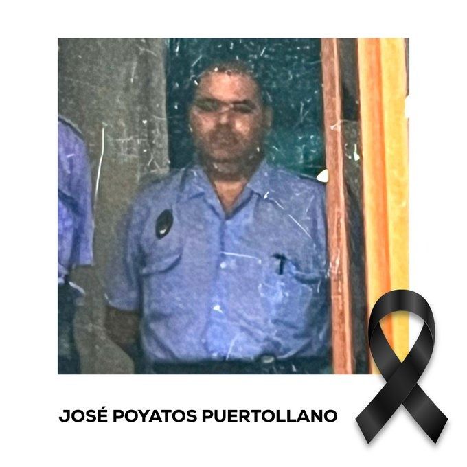 El agente José Poyatos Puertollano, de la Policía Local de Maracena.