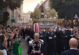 Procesión de la Virgen del Mar, en una edición anterior.