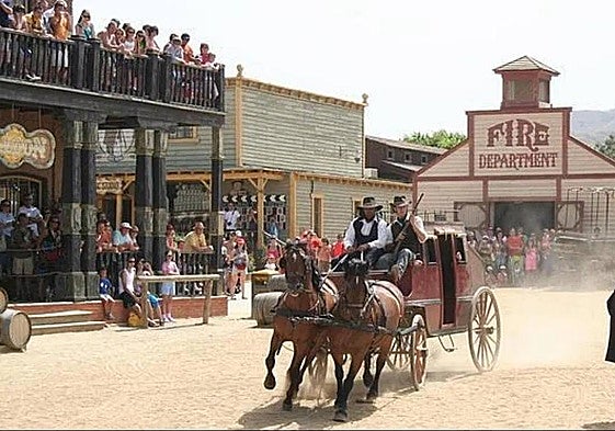 Recreación en Oasys Minihollywood, de archivo.