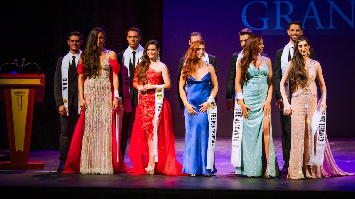 Las imágenes de los más guapos y las más guapas de España en Granada