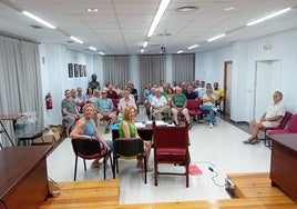 Reunión de la Plataforma Campiña Norte en el Ayuntamiento de Lopera.