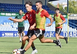 Rodri entrena con la misma ilusión que el primer día que pisó Linarejos procedente del Villacarrillo