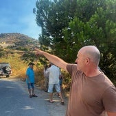 «Mi padre está en la zona afectada por las llamas, se niega a dejar el cortijo»