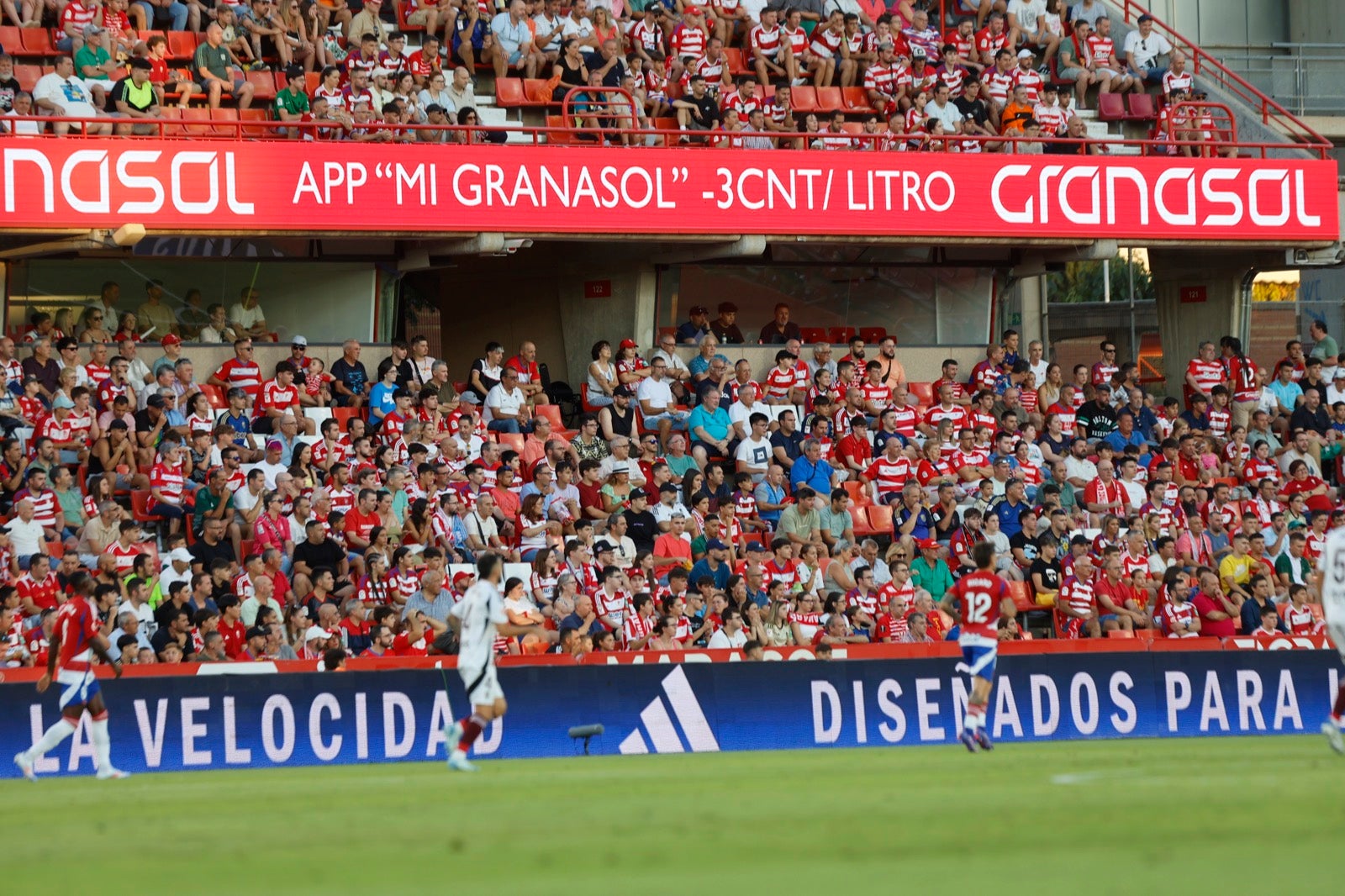 Encuéntrate en la grada durante el Granada-Albacete
