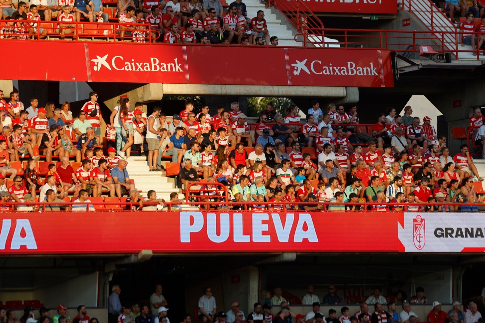 Encuéntrate en la grada durante el Granada-Albacete