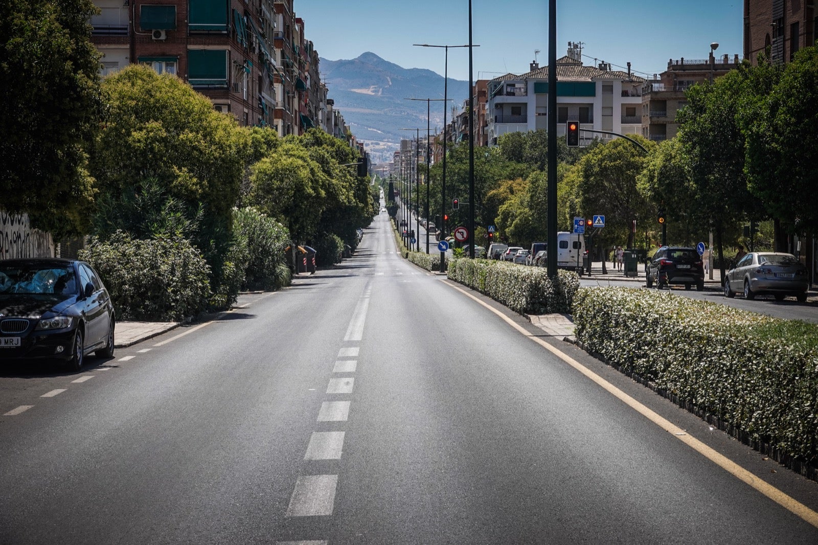 Granada se queda completamente desierta