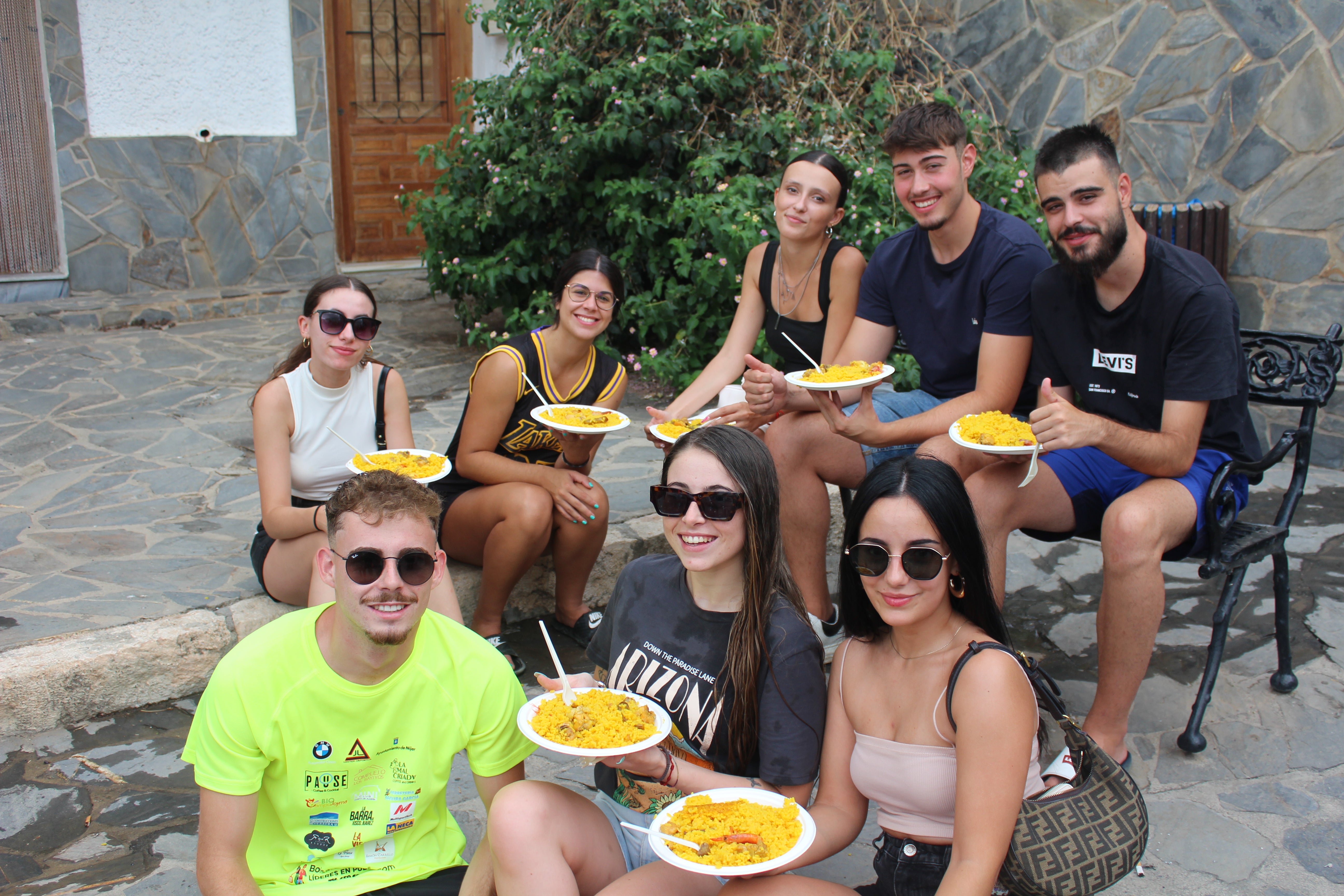 Una gran paella para las Fiestas Patronales de Velefique