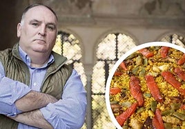 El chef José Andrés aclara qué ingredientes debe llevar la paella valenciana.