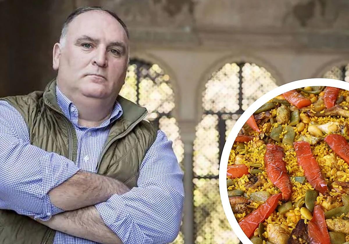 El chef José Andrés aclara qué ingredientes debe llevar la paella valenciana.