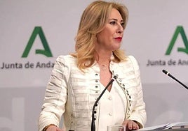 La consejera de Economía, Hacienda y Fondos Europeos de la Junta, Carolina España.