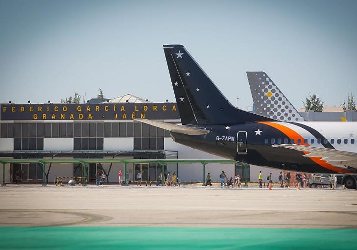 Terminal del aeropuerto Federico García Lorca de Granada y Jaén.