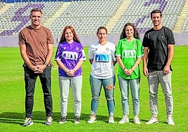 Fran Anera, Andrea Toledano, Isa Bueno, Ángela Parras y Antonio Montiel.