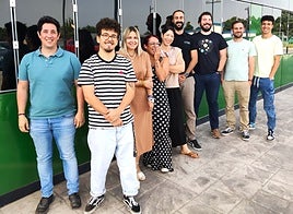 Parte del joven equipo de Enneo Ingeniería
