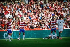 Las mejores imágenes del partido entre Granada y Huesca