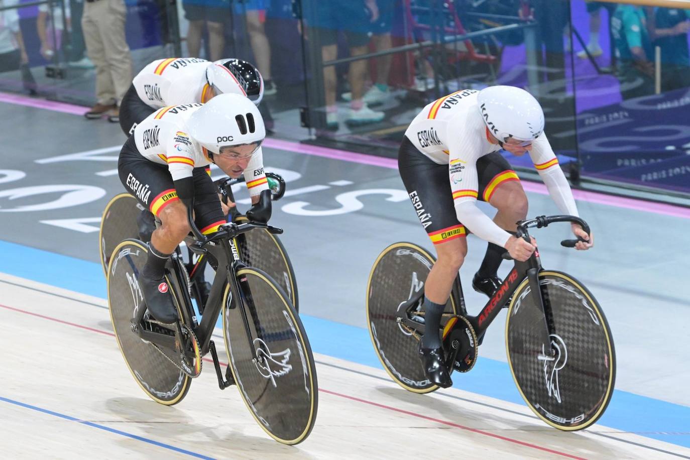 El tercero español en la final de ciclismo en pista.