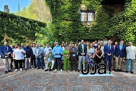 Autoridades y participantes, en la primera jornada del curso.