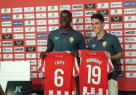 Dion Lopy y Sergio Arribas llegaron a la entidad a la vez y son los más valorados de Segunda.
