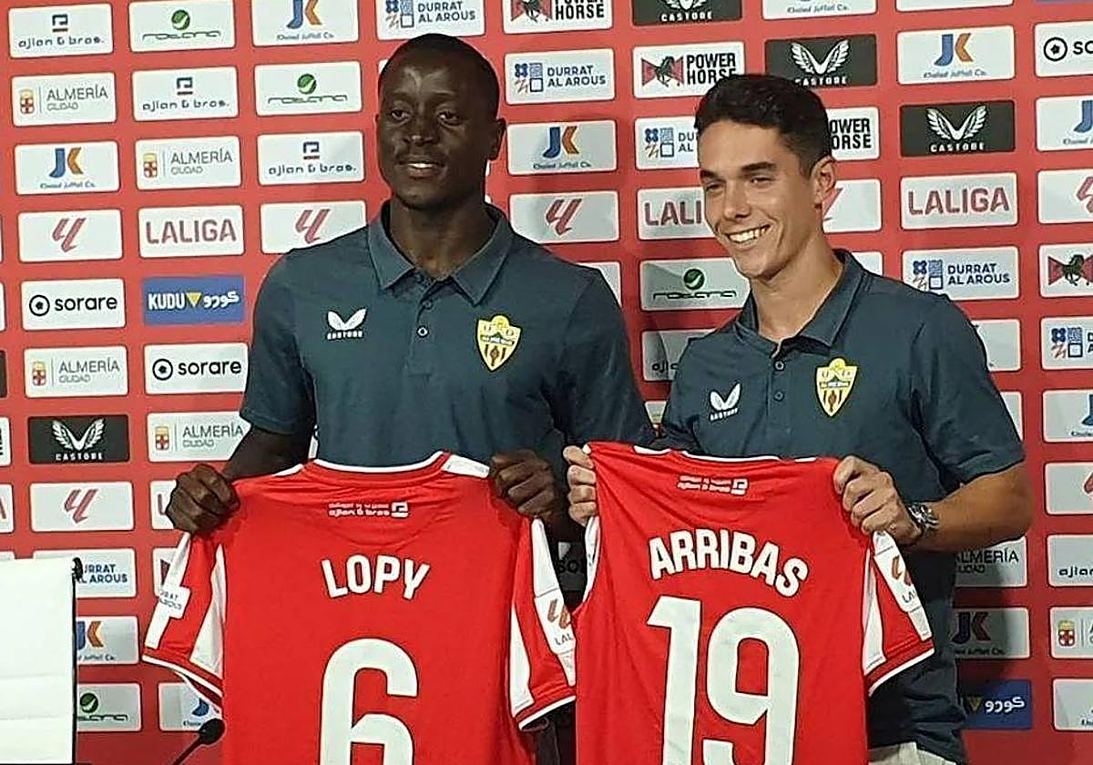 Dion Lopy y Sergio Arribas llegaron a la entidad a la vez y son los más valorados de Segunda.
