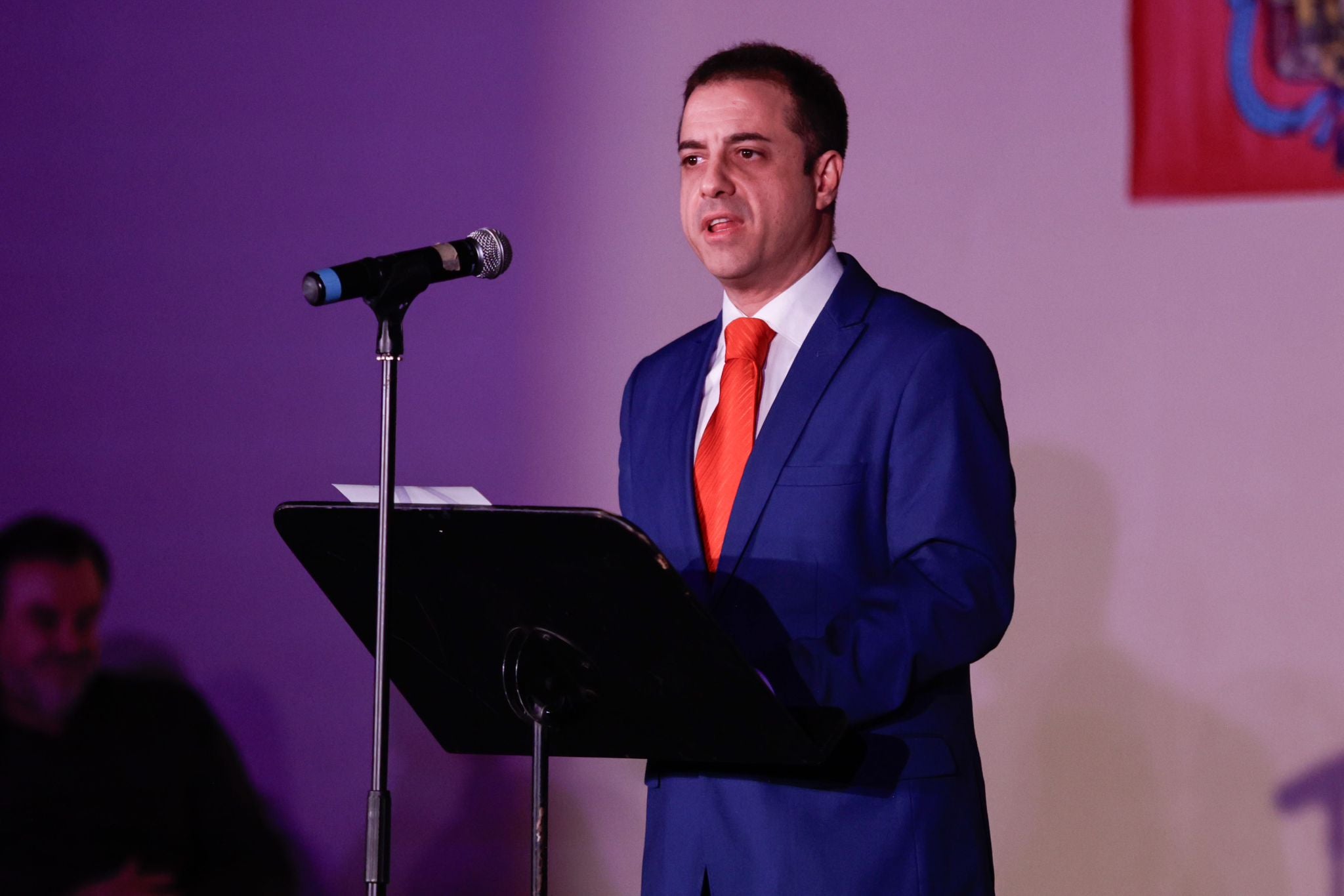 David Rodríguez, pregonero de las Fiestas del Zaidín.