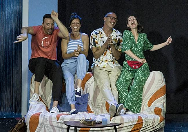 Pablo Puyol, Virginia Muñoz, Miguel Ángel Martín y Noemí Ruiz.