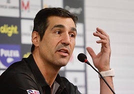 Pablo Pin salió satisfecho con el buen partido del Covirán ante el Flamengo.