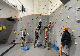 Alumnos del curso de monitor de ocio y tiempo libre.