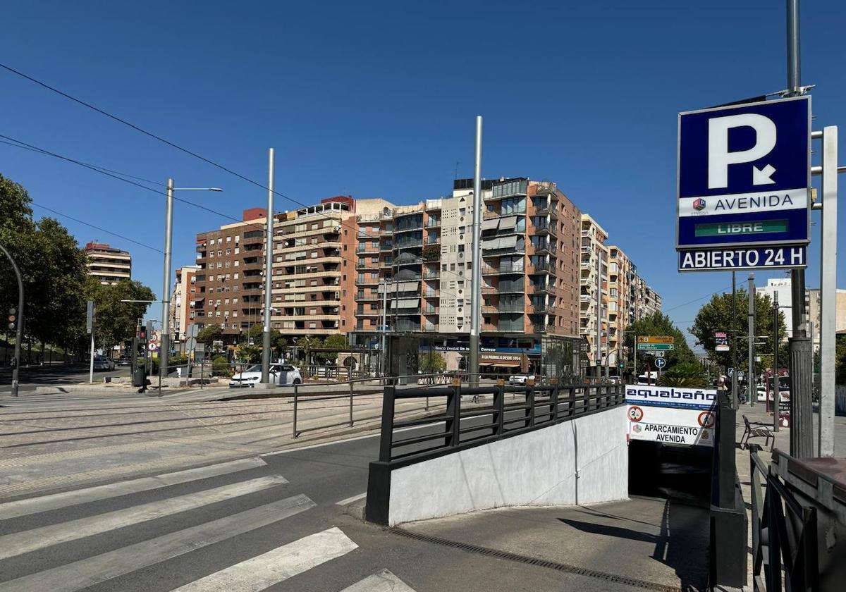 Párking 'Avenida', en la capital.