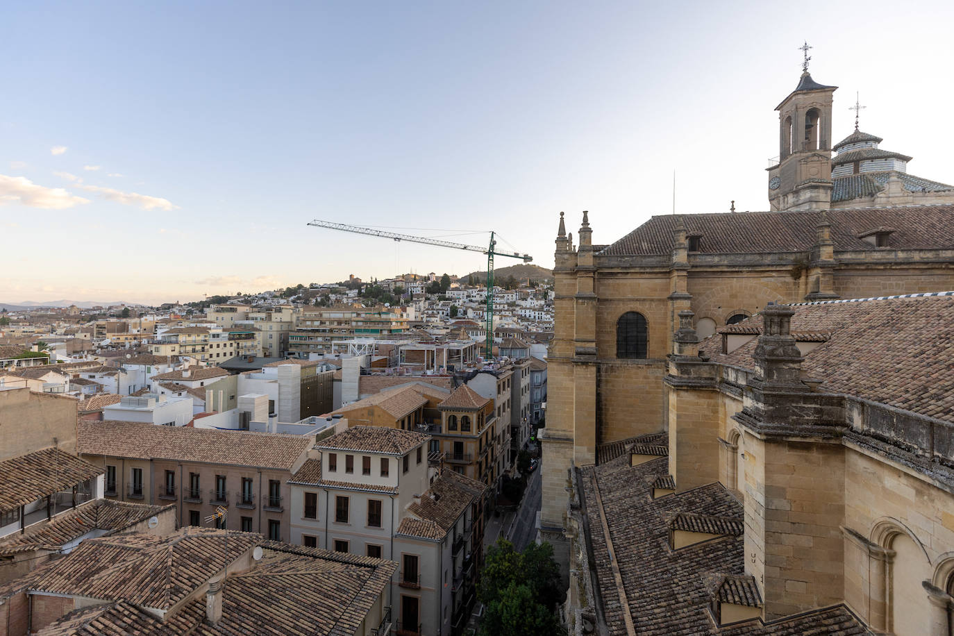 Así serán las vistas desde el nuevo mirador de la Catedral de Granada