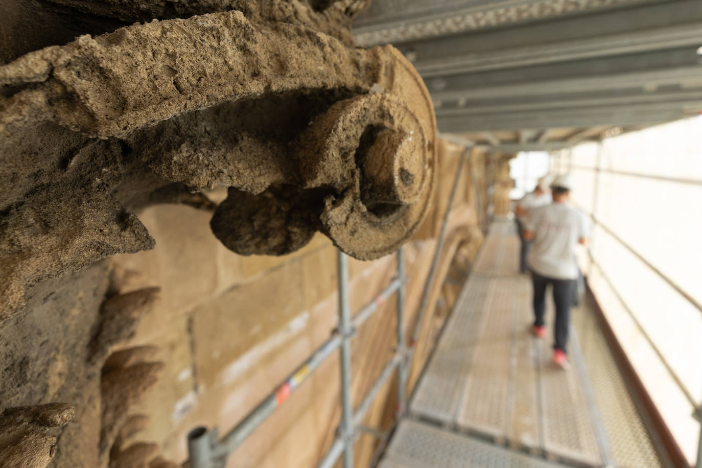Así serán las vistas desde el nuevo mirador de la Catedral de Granada