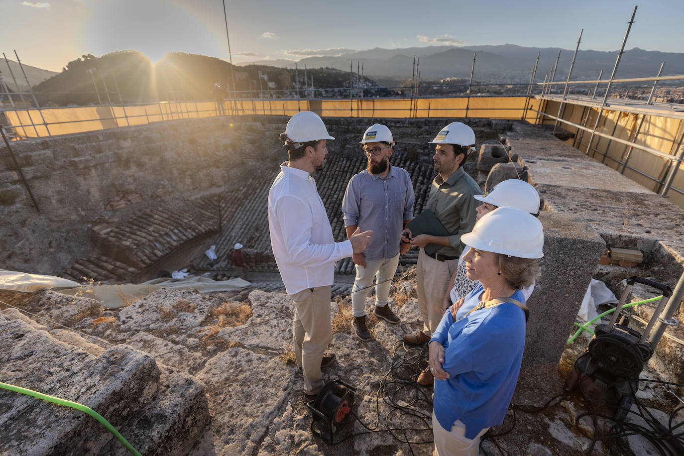 Así serán las vistas desde el nuevo mirador de la Catedral de Granada
