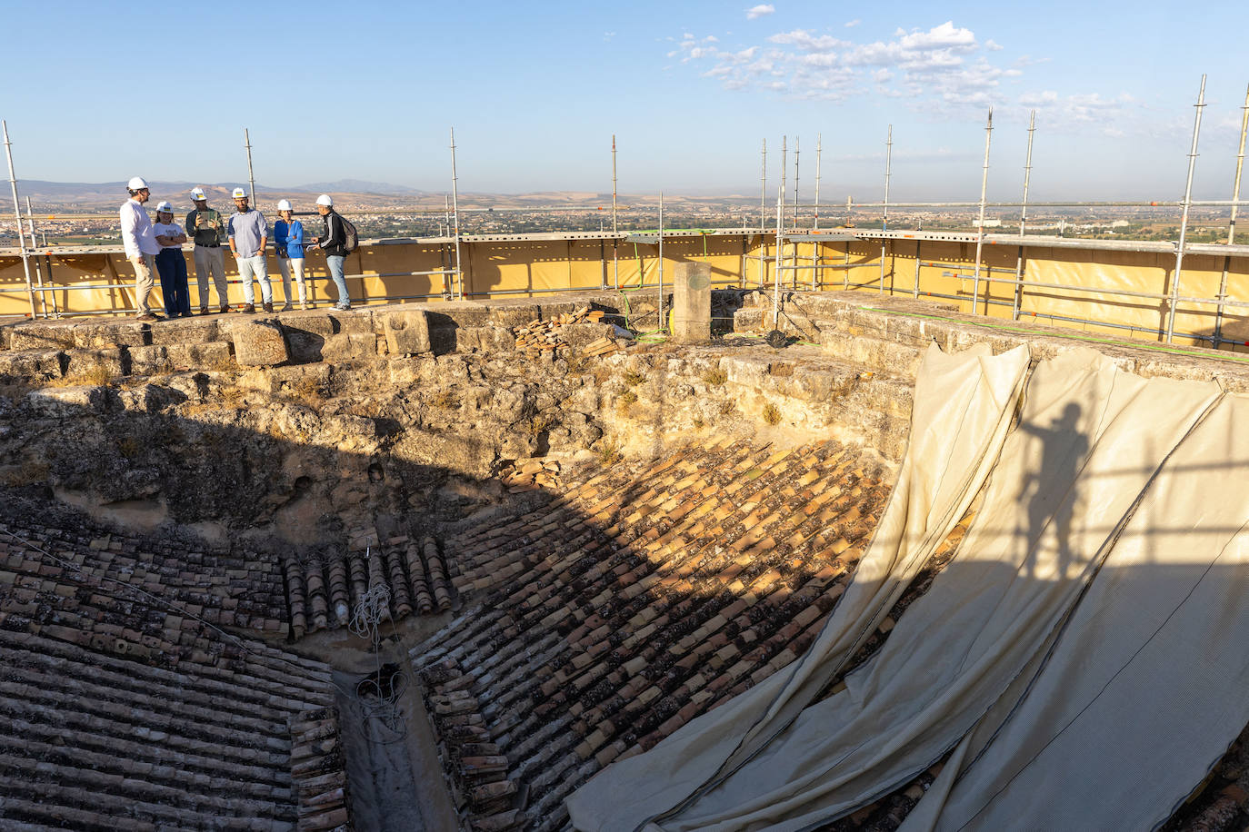 Así serán las vistas desde el nuevo mirador de la Catedral de Granada