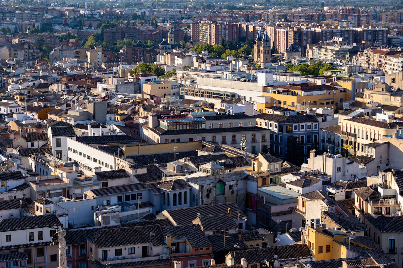 Así serán las vistas desde el nuevo mirador de la Catedral de Granada