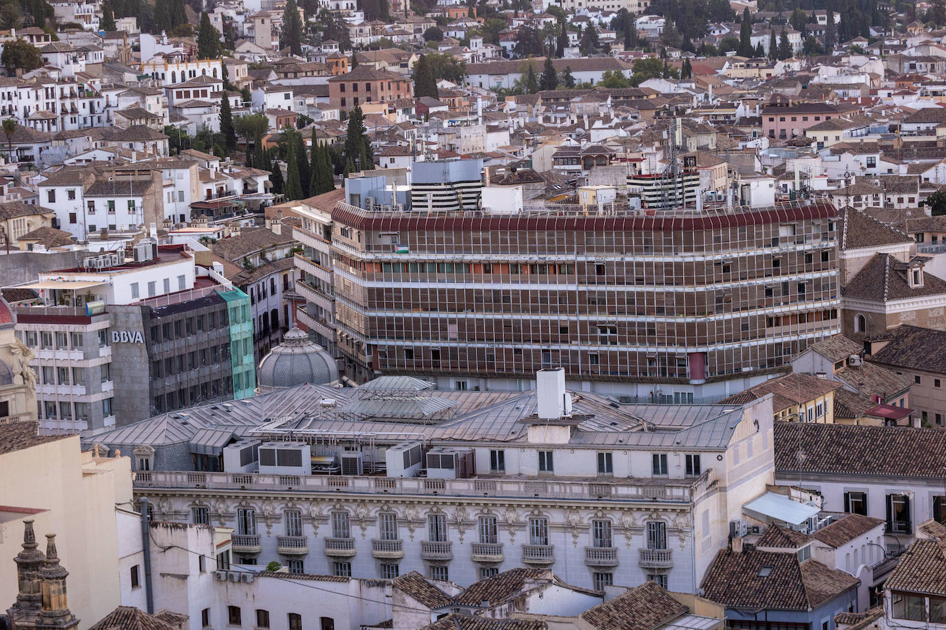 Así serán las vistas desde el nuevo mirador de la Catedral de Granada