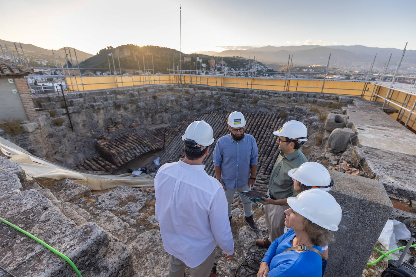Así serán las vistas desde el nuevo mirador de la Catedral de Granada